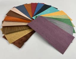 18 Sheets Real Wood Veneer Sheets Dyed Maple Veneer for Crafts Model Making Marquetry Various Wood Types Thin Natural Wood Panel