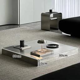 Coffee Italian Tables Stainless Steel Side Table Minimalist Tea Tables Modern Living Room Center Table Luxury Design Furniture
