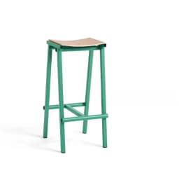 MOMO Wrought Iron Bar Stool Simple Design High Chair for Home Island Cafe Minimalist Designer Stool for Kitchen Table