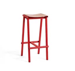MOMO Wrought Iron Bar Stool Simple Design High Chair for Home Island Cafe Minimalist Designer Stool for Kitchen Table