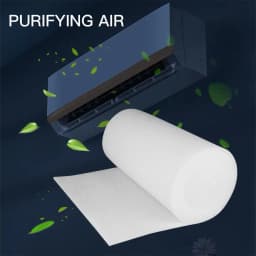 Air Conditioner Filter Cotton AC Activated Carbon Water Purifier Fabric Roll Cuttable Air Vent Filters Dustproof Fabric Shield