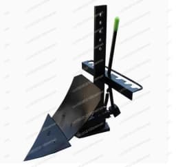 Micro-tiller Accessories Are Simple, Small Left and Right Trencher Double-sided Plough Adjustable Cultivated Land Machine Use