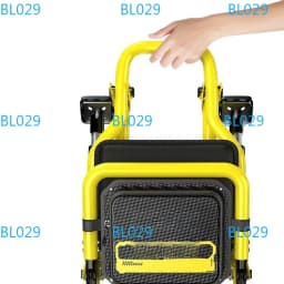 Chair- Multi-Functional All-Terrain Foldable Fishing Seat, Heavy-Duty Portable Stool for Quick-Lock Legs/Riverbank