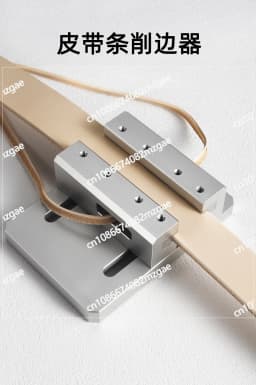 Leather Edge Beveler Belt Strap Trimmer Semi-Circular Edge Skiving Tool Leathercraft DIY Hand Tool siłownik