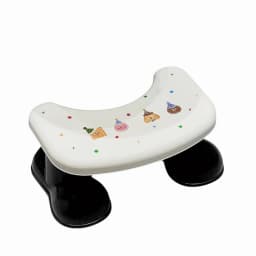 New Cartoon Footrest Toilet Sturdy Practical Bathroom Step Stool Non-Slip Toilet Squat Stool Bathroom Use