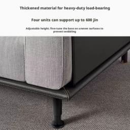 1Pc Adjustable Height Furniture Support Leg, Dedicated for Bed Frame, Metal Adjustable Furniture Leg Suitable for Bed / Sofa / C