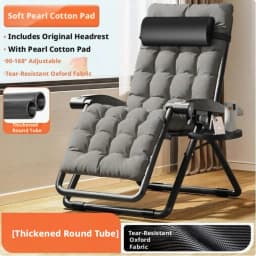 Lunch Break Recliner Chair Stack Lunch Break Office Nap Chair Lazy Can Lie on balcony Home Leisure Elderly Chair