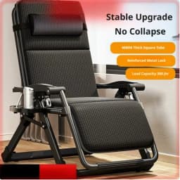 Lunch Break Recliner Chair Stack Lunch Break Office Nap Chair Lazy Can Lie on balcony Home Leisure Elderly Chair