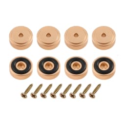 8 Pcs 20*8MM Aluminum Alloy Amplifier Feet Shock Absorber Amplifier Pads Base Feet Pad Cutting Board Feet for Furniture Chair