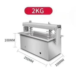 Stainless Steel Meat Pressing Mold, Double Pressure, Spring Ham, Bacon Making, Raw Meat Press Mold, 1.5kg, 2kg, 3kg, 4kg
