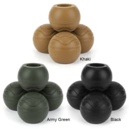 4Pcs Camping Chair Leg Cap Anti Slip Stabilizing Rubber Ball Feet Shock Absorption Chair Leg Protectors for Helinox Chair