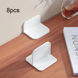 Non Drilling Adhesive Anti Sharp Wall Anchor, Used for Dressing Table, Bookshelf, Mirror Cabinet, TV Bracket, Fixing Bracket