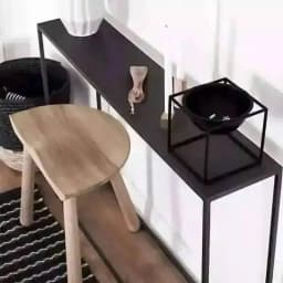 Iron Corner Table Console Nordic Table Minimalist for Entrance Living Room Furniture Sofa Side Hallway Console Tables