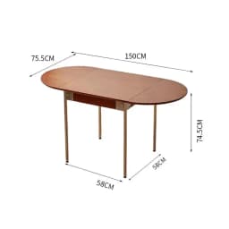 Folding Dining Tables Multifunctional Elegant Dark All-in-one Expansion Dining Tables Nordic Luxury Furniture Home