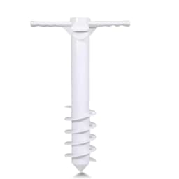 1pcs Beach Anchor Plastic With Five Spirals Beach Umbrella Inserted Outdoor Sunshade Courtyard Terrace Party Umbrella Fixed Base