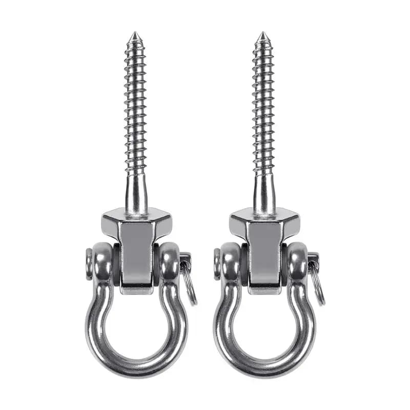 EYFL-Heavy Duty Swing Hangers With Bearings,2-Pack Stainless Steel Porch Swing Hardware For Patio & Playground