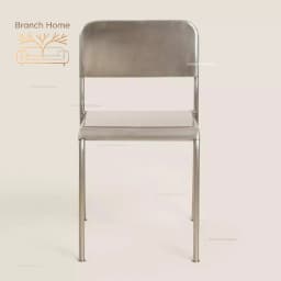 Industrial style Stainless steel Simplicity Creativity Design Living room chair Light luxury Advanced Leisure Back Of Rest Chair