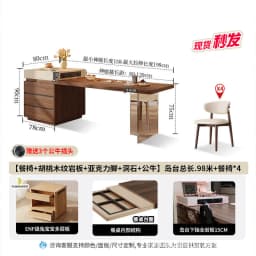 Nordic Design Dining Table Brown Space Extendable Space Saving Dining Table Lounges Solid Wood Mesa Comedor Furniture Home