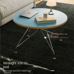MOMO Bauhaus Coffee Table Living Room Round Table Small New Artistic Sense Small Coffee Round Table Tea Rack