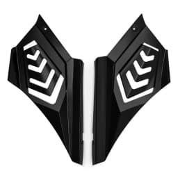 X For Honda CBR650R 2024 CBR 650 R 2025 CBR 650R 2026 Motorcycle Aero Fixed Wind Wing Front Spoiler Winglets Front Lip Downforce