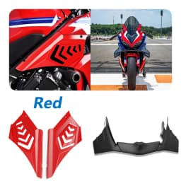 X For Honda CBR650R 2024 CBR 650 R 2025 CBR 650R 2026 Motorcycle Aero Fixed Wind Wing Front Spoiler Winglets Front Lip Downforce