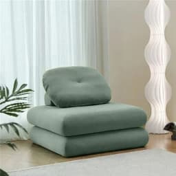 Modern Double Sofa Chair Bed Fabric single sofa Home Living Room Lounging Stylish Sofa Chair Seat Multifunction Folding Sofa Bed