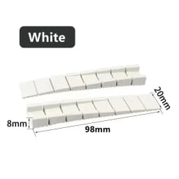 20/10PCS Flexible Plastic Wedges Shims Leveling Table Shims Premium Furniture Levelers Door Cabinet Shim Wedges Pads hardware