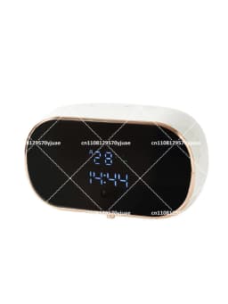 Rechargeable Electric Soap Dispenser Wall-Mounted with Digital Display 3 Levels Foaming Cleaning Machine