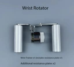 Portable Forearm & Grip Strengthener with Resistance Rotation, Arm Exercise Device for Finger Strength and Muscle Toning