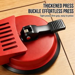 Wood Flooring Gap Repair Tool Heavy Duty Carbon Steel Single Head Suction Cup Floor Gap Fixer Installation Adjustment Tool for H