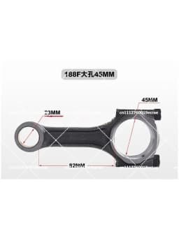 Diesel Generator Connecting Rod for 170 173F 178 186FA 188F 192F Air Cooled Engine Parts
