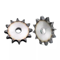 A3 Steel 08B/10A/12A/16A Flat Plate Sprocket 10~45 Teeth Pitch 12.7/15.875/19.05/25.4mm Use For Chain Industrial Drive Sprockets
