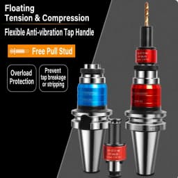 BT30-GT12 Tapping Holder Flexible Overload Protection M3-M16 for CNC Machining Center