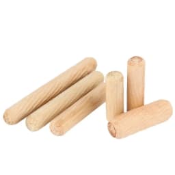 Wooden Dowel Cabinet Drawer Round Fluted Wood Craft Dowel Pins Fitting Wooden Dowel Pin M5 ~ M12