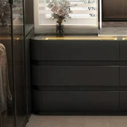 Storage Dresser Cabinets Hidden Black Luxury Collectables Light Cabinets Display Glass Aparadores De Salon Room Furniture