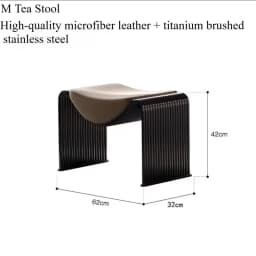 Luxury Shoe Changing Stools Sofa,Bedroom Dressing Chair,Clothing Store Dressing Room Furniture,living Room Reception Stool