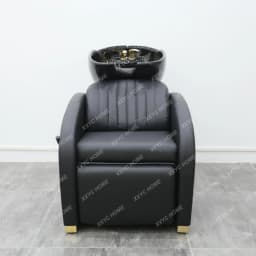 Hair salon semi-reclining shampoo chair flush bed Barber shop multi-functional flush shampoo bed