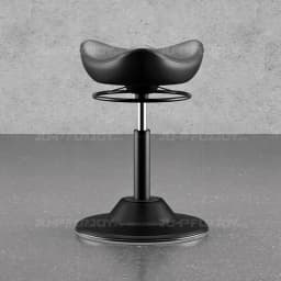 Professional Salon Swivel Chair with 360° Silent Casters, SGS-Certified Gas Lift, Adjustable Height & Reinforced Steel Base