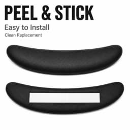 Herman Miller Aeron Classic & Remastered Seat Foam Pad Insert Replacement, Black Cushion Pad Size B/C Office Chair Accessory