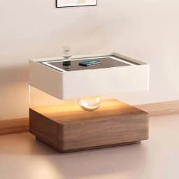 Smart Charging Nightstand Modern Organizer Decor Drawers Bedroom Mobile Bedside Table Storage Mesitas De Noche Hotel Furniture