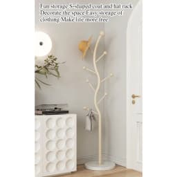 Italian light luxury coat rack floor-to-ceiling bedroom bedside personalized clothes storage rack simple home Internet