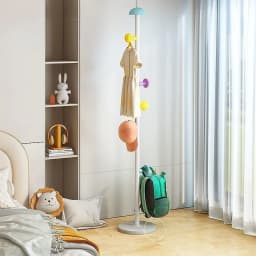 Italian light luxury coat rack floor-to-ceiling bedroom bedside personalized clothes storage rack simple home Internet
