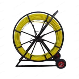 LT New 8mm 100m Fiberglass Wire Cable Running Rod Snakes Fish Tape Electric Wire Power Cable Puller Machine Pulling Puller Guide