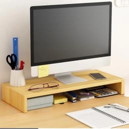 Computers with Elevated Shelves, Laptops with Elevated Shelves, Office Desk Storage Racks, Desktop Storage Racks, Home Dormitory