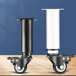 1Pcs 14-16/18-24cm Adjustable Furniture Feet High Quality Universal Caster Wheel for Furniture Swivel Caster Silent Portability