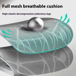 Adjustable Armrests Armchair 3D Ergonomic Chair Office Chair Computer Headrest Advanced Leg Rest Anime Gamer Bedroom
