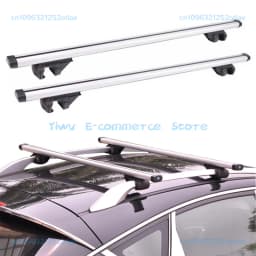 2PCS 120 Or 125CM Universal Fits Car With Original Roof Rack SUV Roof Rack Crossbars For Kayak Cargoline Snowboarding