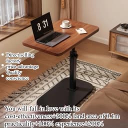 Sofa side table removable bedside rack small table lifting rotating bedside table bedroom dormitory folding coffee table