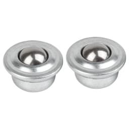 1-10pcs CY-8H/12H/15H/22H/30H/19C/25C Ball Transfer Ball Bearing Bullseye Wheels Carbon Steel / Nylon / SUS304 Stainless Steel