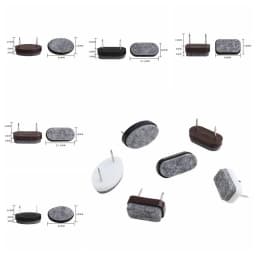 10pcs/set Practical DIY Felt Pads Moisture-proof Thicken Sofa Foot Nail Felt Non-slip Scratch Protector Mat Scratch Protector